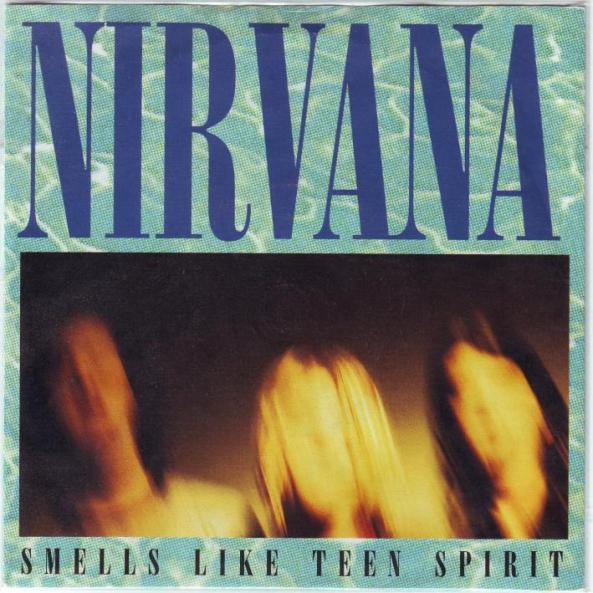 Capa do single de "Smells Like Teen Spirit". 
